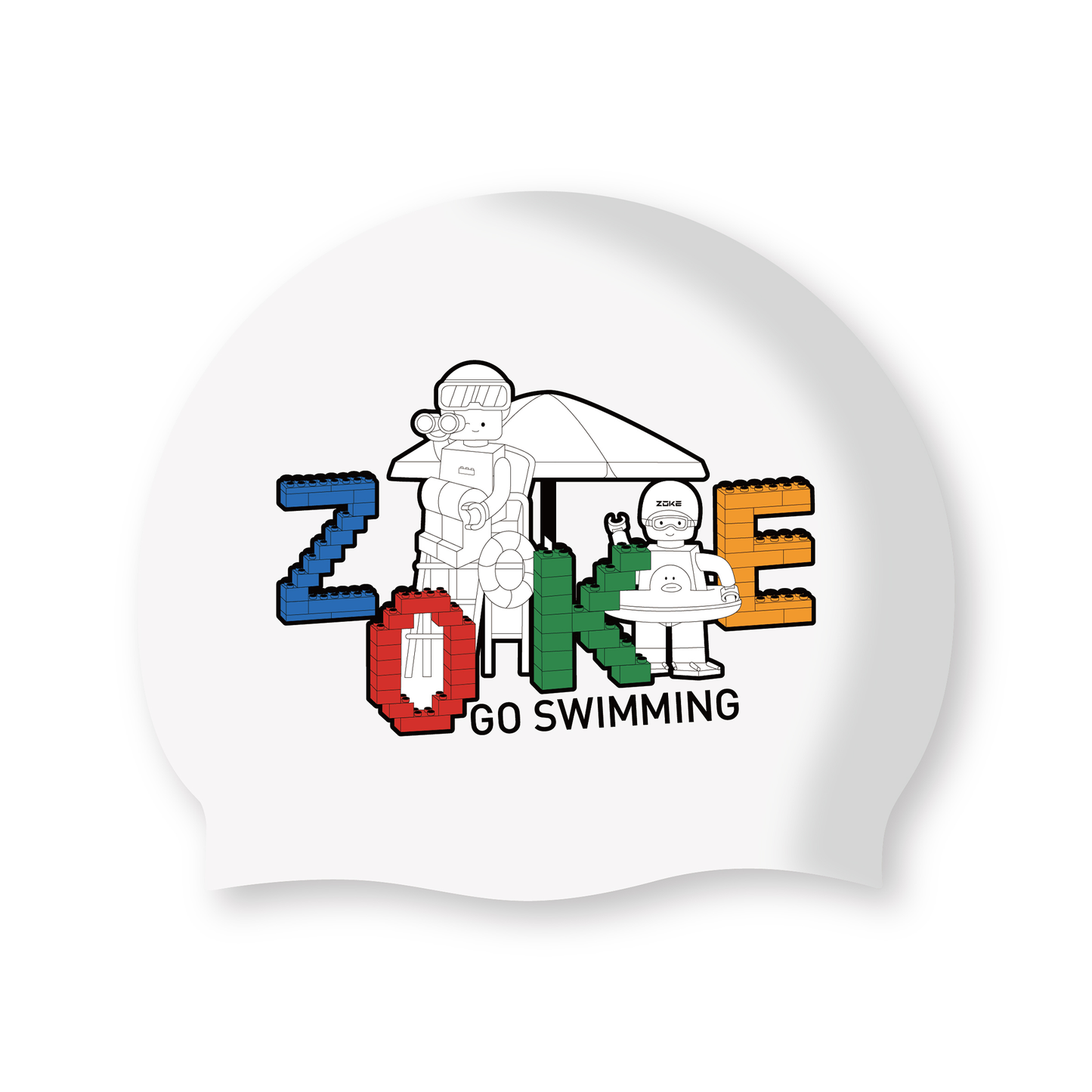ZOKE硅胶泳帽626303214-1