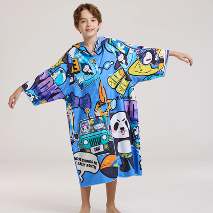 ZOKE轻松浴袍青少年开衫浴袍626305205