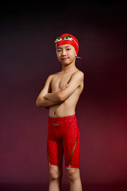 ZOKE青少年竞技五分泳裤126526897
