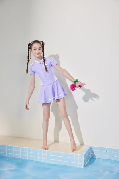 ZOKE青少年休闲女童连体裙摆125604501