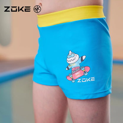 ZOKE青少年休闲男童平角泳裤122503205