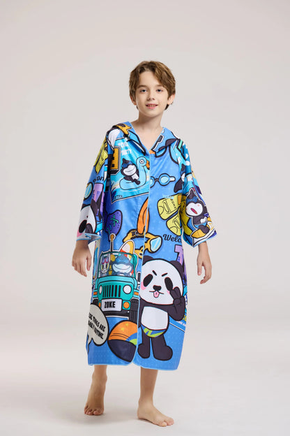 ZOKE轻松浴袍青少年开衫浴袍626305205