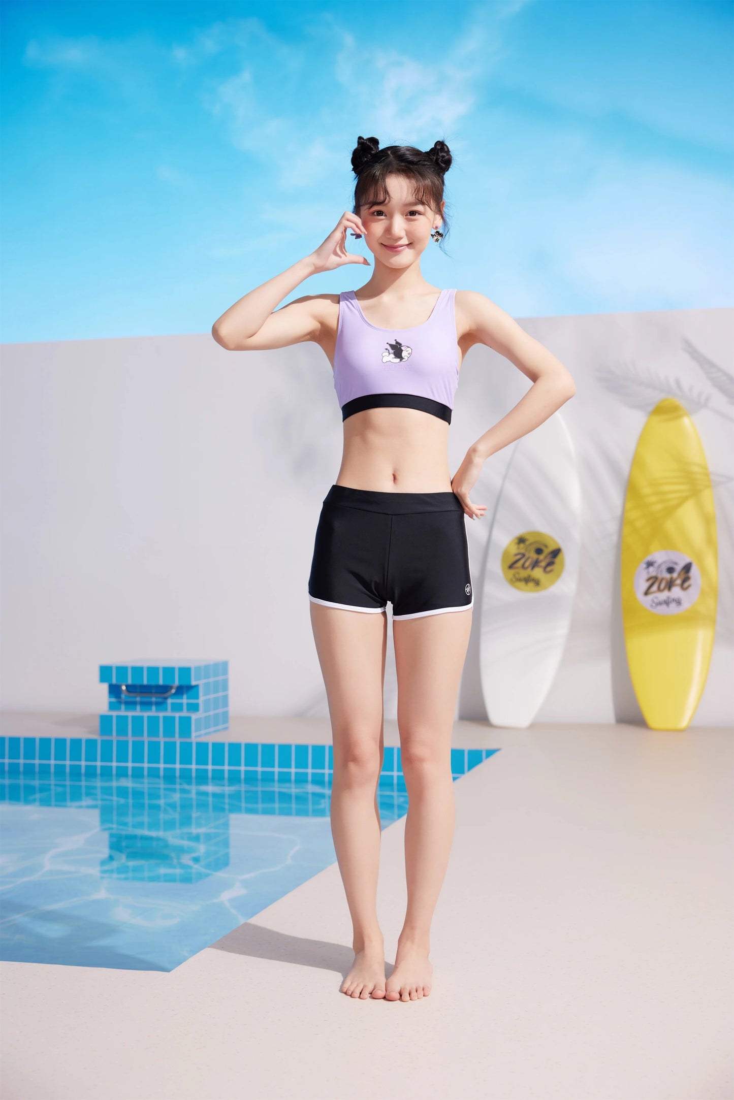 ZOKE女子休闲泳装戏水分体多件124601303