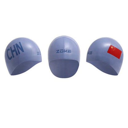 ZOKE竞赛泳帽国旗球型帽(可定制)626303229M